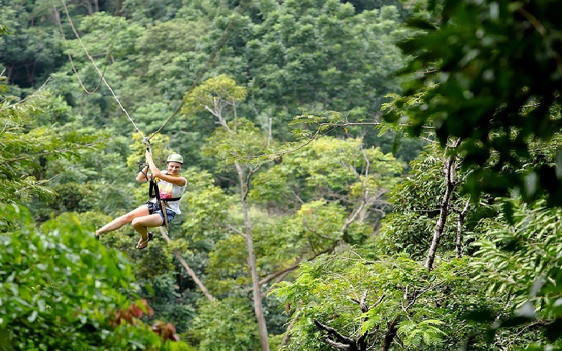 Hanuman World Phuket Zip line Tour 18 Platforms + Roller + Sky Walk